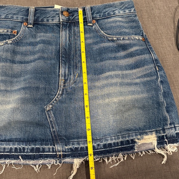 Madewell Denim Mini Skirt - Size 26 NEW WITH TAGS dress dresses skirts women’s - Picture 5 of 11
